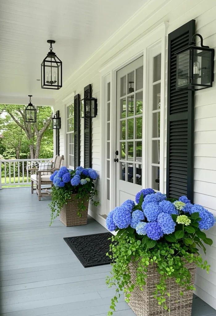 Blue Hydrangea